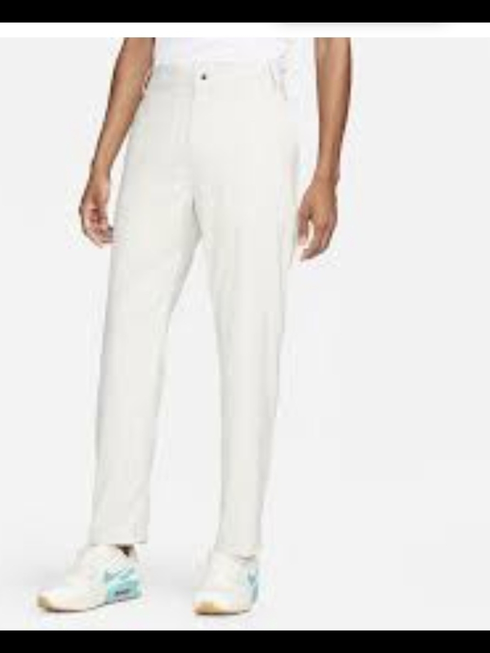 pair of white MAGCOMSEN hiking pants.